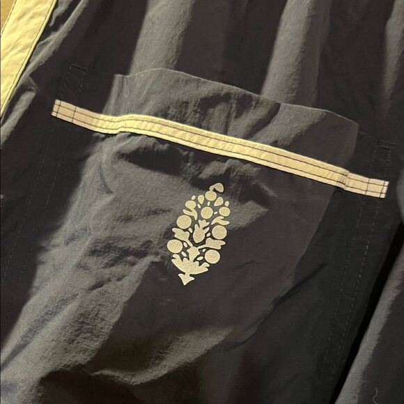 NWOT Free People Navy and White Track Pants - Picture 9 of 12